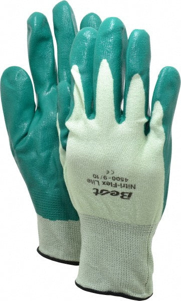SHOWA 4500-10 General Purpose Work Gloves X-Large, Nitrile Coated, Nylon