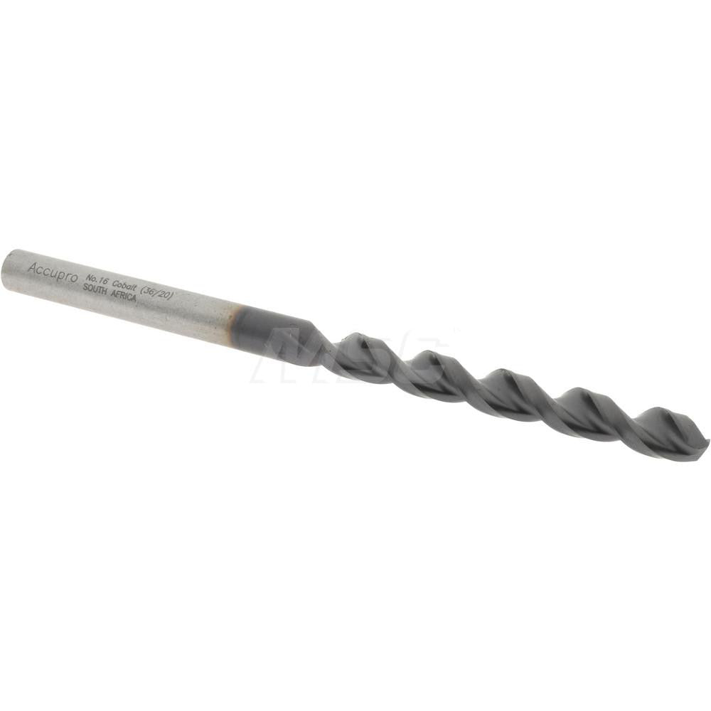 Accupro 1640449A-AC Jobber Length Drill Bit #16, 130 &deg, Cobalt