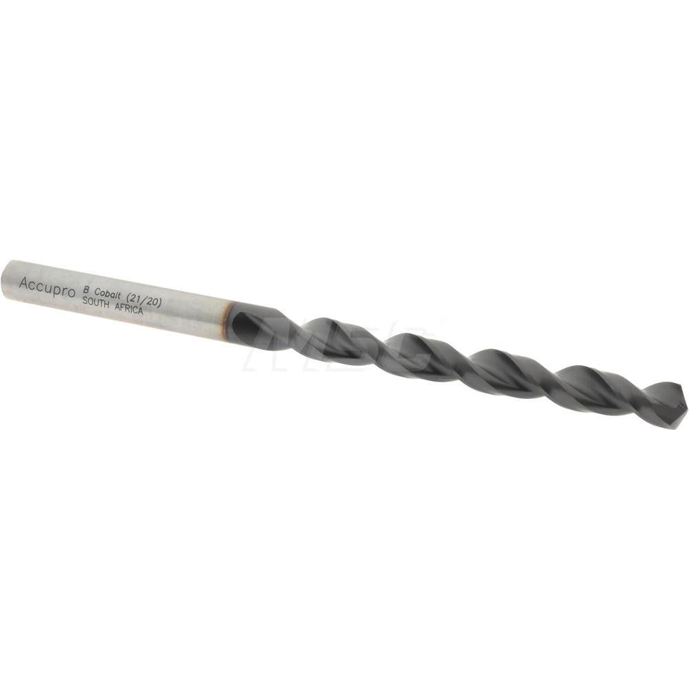 Accupro 1640605A-AC Jobber Length Drill Bit Letter B, 130 &deg, Cobalt