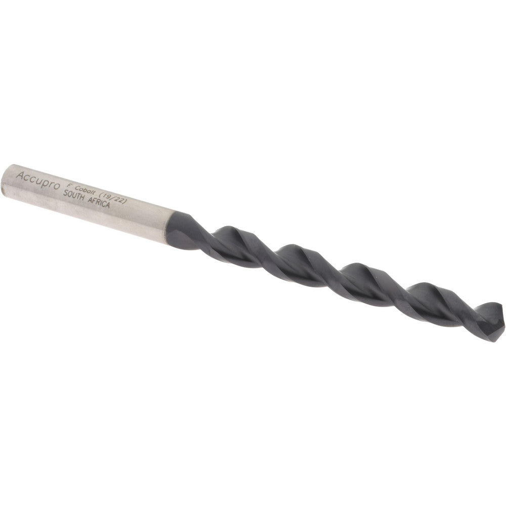 Accupro 1640653A-AC Jobber Length Drill Bit Letter F, 130 &deg, Cobalt