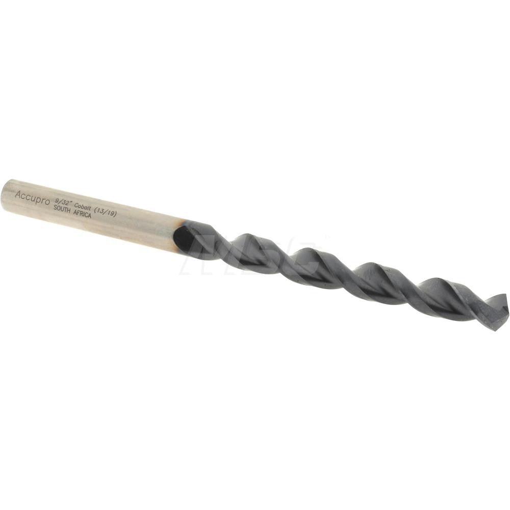 Accupro 1640714A-AC Jobber Length Drill Bit 9/32" Dia, 130 &deg, Cobalt