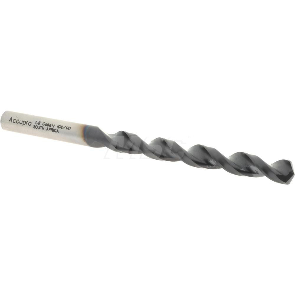 Accupro 1640780A-AC Jobber Length Drill Bit 7.8 mm Dia, 130 &deg, Cobalt