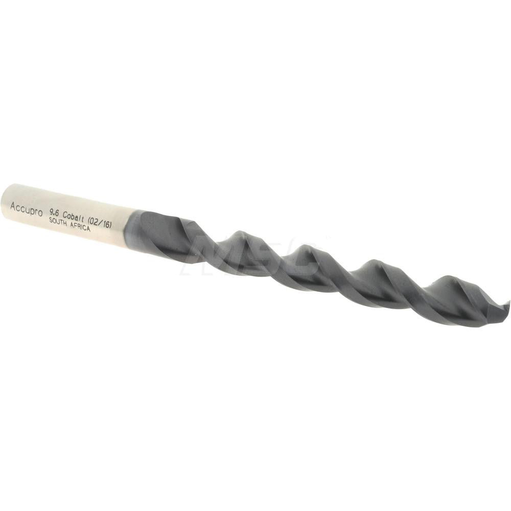 Accupro 1640960A-AC Jobber Length Drill Bit 9.6 mm Dia, 130 &deg, Cobalt