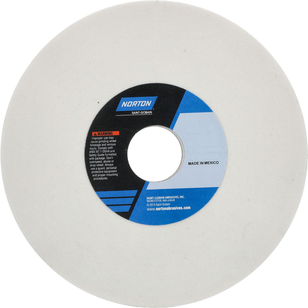 Norton 66252941026 Surface Grinding Wheel 7" Dia, 1/2" Thick, 1-1/4" Hole, 46 Grit, J Hardness