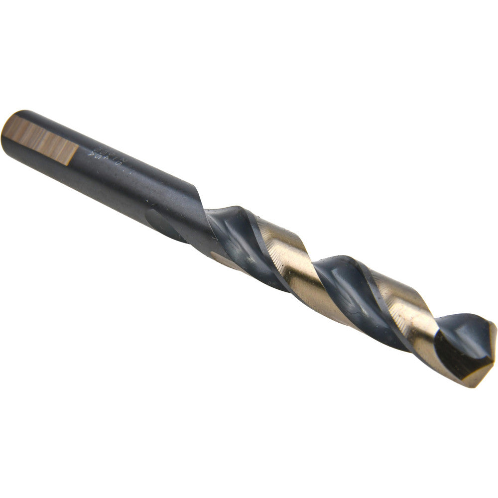 Triumph Twist Drill 033325 Mechanics Drill Bit 25/64" Dia, 135 &deg Point, High Speed Steel, Weldon Shank, Split Point