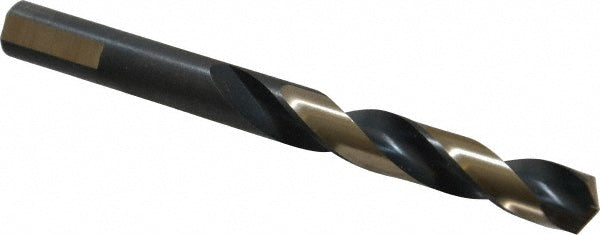 Triumph Twist Drill 033328 Mechanics Drill Bit 7/16" Dia, 135°, High Speed Steel, Weldon Shank, Split Point