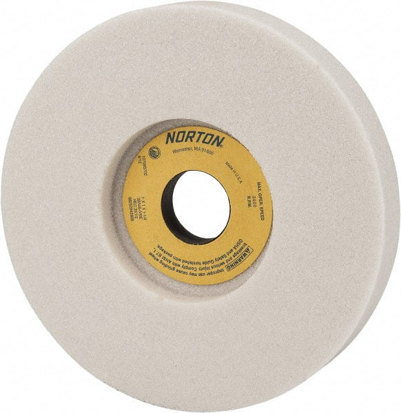Norton 66252942809 Surface Grinding Wheel 7" Dia, 1" Thick, 1-1/4" Hole, 46 Grit, I Hardness