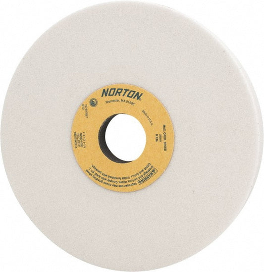 Norton 66252942815 Surface Grinding Wheel 7" Dia, 1" Thick, 1-1/4" Hole, 60 Grit, I Hardness
