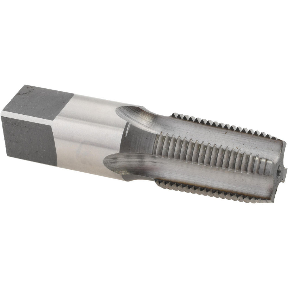 Reiff & Nestor 46466 Standard Pipe Tap 3/8-18, NPT, Regular, 4 Flutes, High Speed Steel, Bright/Uncoated