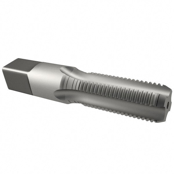 Reiff & Nestor 46965 Standard Pipe Tap 3/8-18, NPSF, Regular, 4 Flutes, High Speed Steel, Bright/Uncoated