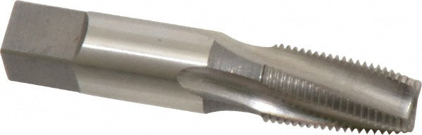 Reiff & Nestor 46801 1/8-27 NPT, 15&deg Helix, 4 Flutes, Bright Finish, High Speed Steel, Spiral Flute Pipe Tap
