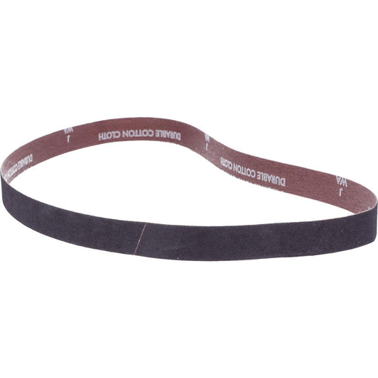 Norton 78072720895 Abrasive Belt  1" Wide, 42" OAL, 80 Grit, Aluminum Oxide