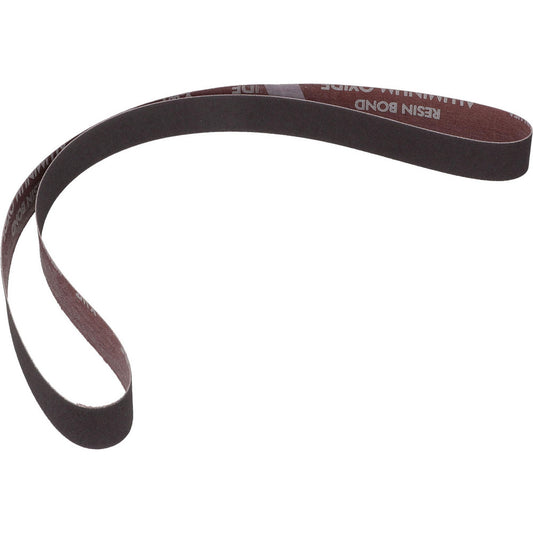 Norton 78072720890 Abrasive Belt 1" Wide, 42" Long, 100 Grit, Aluminum Oxide