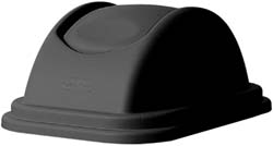Rubbermaid FG306600BLA Trash Can & Recycling Container Lid Round, For 28-1/8 qt Trash Can