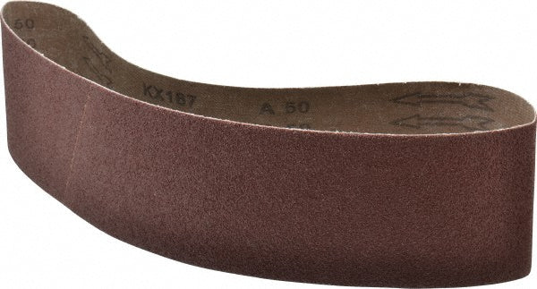 Tru-Maxx 7273 Abrasive Belt  4" Wide, 36" OAL, 50 Grit, Aluminum Oxide