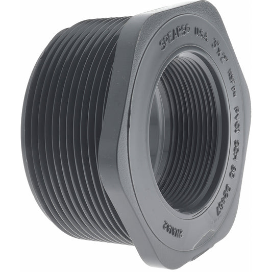 Value Collection 839-338 3 x 2" PVC Plastic Pipe Reducer Bushing
