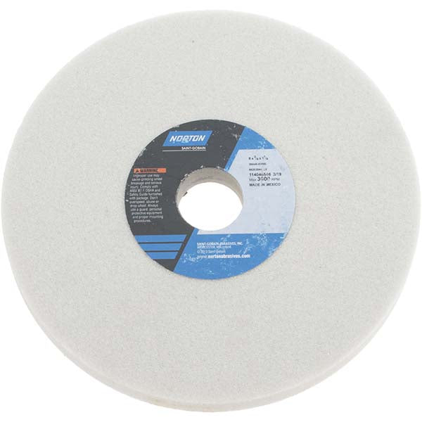 Norton 66253044180 Surface Grinding Wheel 8" Dia, 3/4" Thick, 1-1/4" Hole, 46 Grit, K Hardness