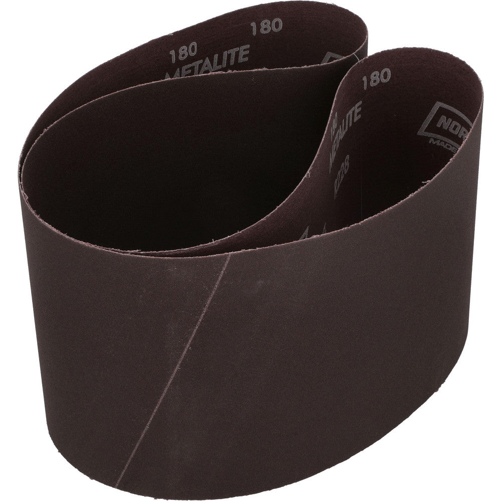 Norton 78072722550 Abrasive Belt  6" Wide, 48" OAL, 180 Grit, Aluminum Oxide