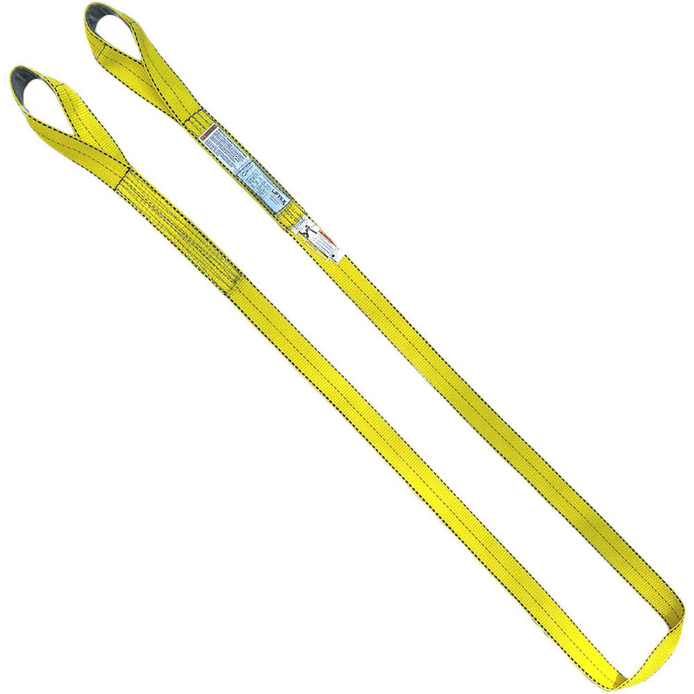 Liftex TBE291X4ND Web Slings Sling Type Twisted Eye & Eye, Type 4  Sling Material Nylon  Sling Length (Feet) 4  Sling Width (Inch) 1  Number of Legs 1  Leg Length (Inch) 4