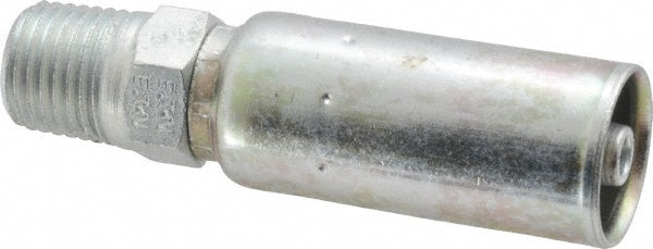 Eaton 04Z-104-BG Hydraulic Hose Male Pipe Rigid Fitting 0.2500" Hose ID, 0.2500" Hose OD, Hose Size 4, 1/4-18 Thread