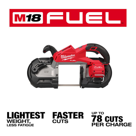Milwaukee Tool 2929-20 Cordless Portable Bandsaws Voltage 18.00V  Maximum Depth of Cut (Decimal Inch) 5  Low Speed (SFPM) 0  Cutting Capacity - Round 5 in  Cutting Capacity - Rectangular 5 in  Number Of Speeds Variable Speed
