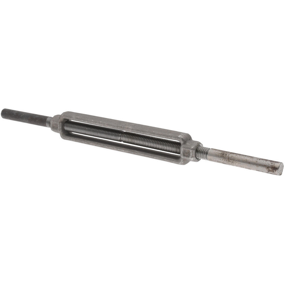 Edward W. Daniel Co 10516 2,200 Lb Load Limit, 1/2" Thread Diam, 6" Take Up, Steel Stub & Stub Turnbuckle