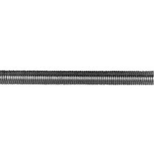 All America Threaded Products 05078 General-Purpose Threaded Rod 1/4-20, 12' OAL, Alloy Steel, Oil Finish