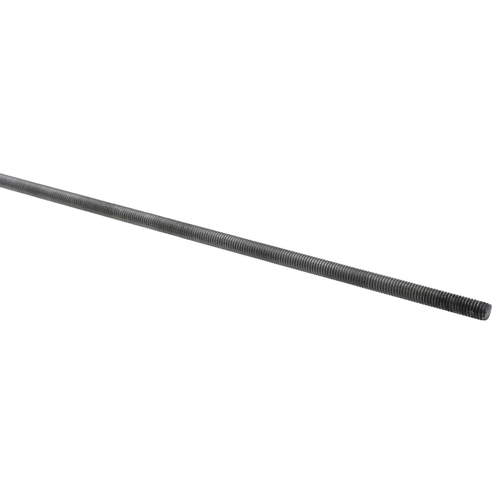 All America Threaded Products 21301 General-Purpose Threaded Rod #10-32, 3' OAL, Low-Carbon Steel, Oil Finish