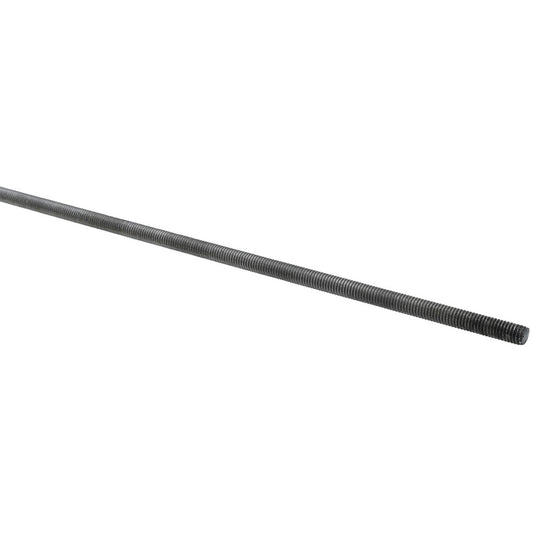 All America Threaded Products 21301 General-Purpose Threaded Rod #10-32, 3' OAL, Low-Carbon Steel, Oil Finish