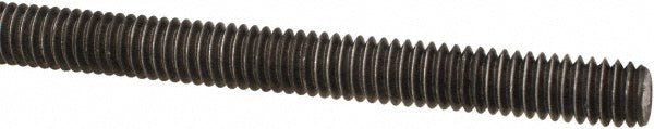 ALL AMERICA THREADED PRODUCTS 01083 General-Purpose Threaded Rod 5/16-18, 3' OAL, Low-Carbon Steel, Oil Finish