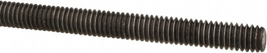 ALL AMERICA THREADED PRODUCTS 01083 General-Purpose Threaded Rod 5/16-18, 3' OAL, Low-Carbon Steel, Oil Finish