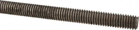 ALL AMERICA THREADED PRODUCTS 01093 General-Purpose Threaded Rod 3/8-16, 3' OAL, Low-Carbon Steel, Oil Finish