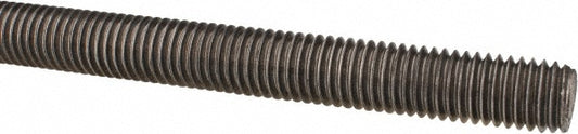 ALL AMERICA THREADED PRODUCTS 01133 General-Purpose Threaded Rod 5/8-11, 3' OAL, Low-Carbon Steel, Oil Finish