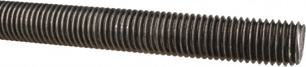 ALL AMERICA THREADED PRODUCTS 01143 General-Purpose Threaded Rod 3/4-10, 3' OAL, Low-Carbon Steel, Oil Finish