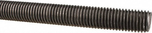 ALL AMERICA THREADED PRODUCTS 01143 General-Purpose Threaded Rod 3/4-10, 3' OAL, Low-Carbon Steel, Oil Finish