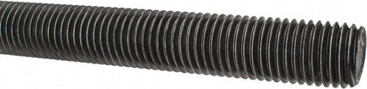 ALL AMERICA THREADED PRODUCTS 01153 General-Purpose Threaded Rod 7/8-9, 3' OAL, Low-Carbon Steel, Oil Finish