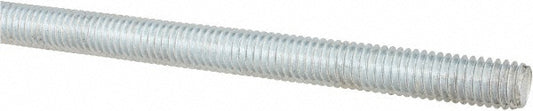 All America Threaded Products 03093 General-Purpose Threaded Rod 3/8-16, 3' OAL, Low-Carbon Steel, Zinc Finish