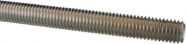 ALL AMERICA THREADED PRODUCTS 03113 General-Purpose Threaded Rod 1/2-13, 3' OAL, Low-Carbon Steel, Zinc Finish