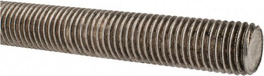 ALL AMERICA THREADED PRODUCTS 13313 General-Purpose Threaded Rod 7/8-9, 3' OAL, Stainless Steel, Plain Finish