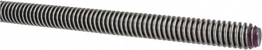 Keystone Threaded Products KL008AG1A091465 Threaded Rod 1/2-10, 3' Long, Low Carbon Steel, Grade C1018