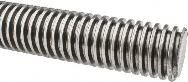 Keystone Threaded Products KL024AG1A091440 Threaded Rod 1-1/2-4, 3' Long, Low Carbon Steel, Grade C1018