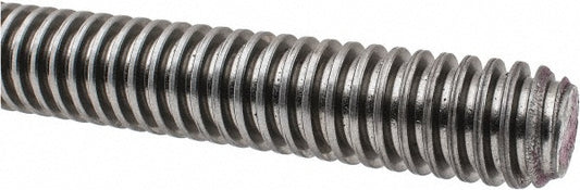 Keystone Threaded Products KL016AG1A182845 Threaded Rod 1-5, 6' Long, Low Carbon Steel, Grade C1018
