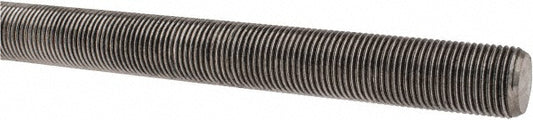 ALL AMERICA THREADED PRODUCTS 45528 General-Purpose Threaded Rod 5/8-18, 3' OAL, Stainless Steel, Plain Finish
