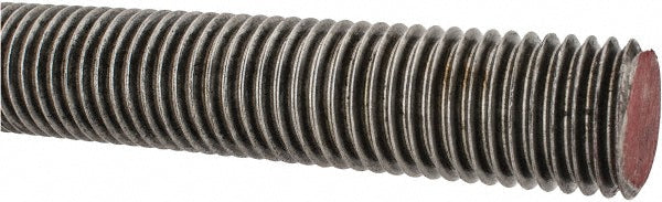 All America Threaded Products 05173 General-Purpose Threaded Rod 1-1/8-7, 3' OAL, Alloy Steel, Plain Finish