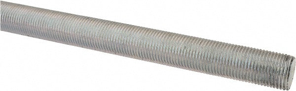 ALL AMERICA THREADED PRODUCTS 20308 General-Purpose Threaded Rod 5/8-18, 3' OAL, Low-Carbon Steel, Zinc Finish