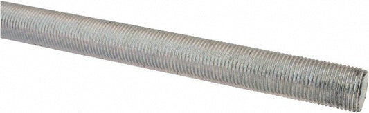 ALL AMERICA THREADED PRODUCTS 20308 General-Purpose Threaded Rod 5/8-18, 3' OAL, Low-Carbon Steel, Zinc Finish