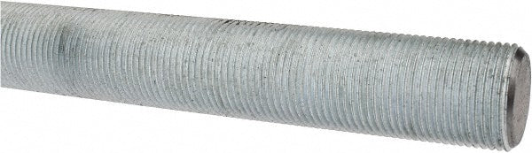 ALL AMERICA THREADED PRODUCTS 20311 General-Purpose Threaded Rod 1-14, 3' OAL, Low-Carbon Steel, Zinc Finish