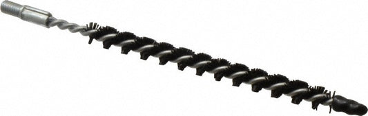 Schaefer Brush 93702 Single Stem/Spiral Condenser Tube Brush 1/4" Dia, 4-1/2" OAL, Nylon Bristles