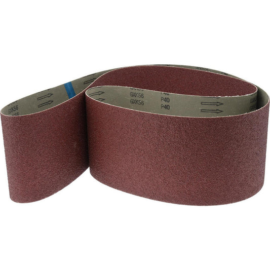 Tru-Maxx 7399 Abrasive Belt 6" Wide, 89" Long, 40 Grit, Aluminum Oxide