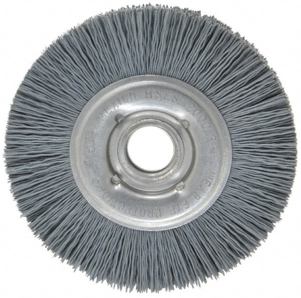 Osborn 0002240700 Wheel Brush 4" Wheel Dia, 5/8" Face Width, Crimped